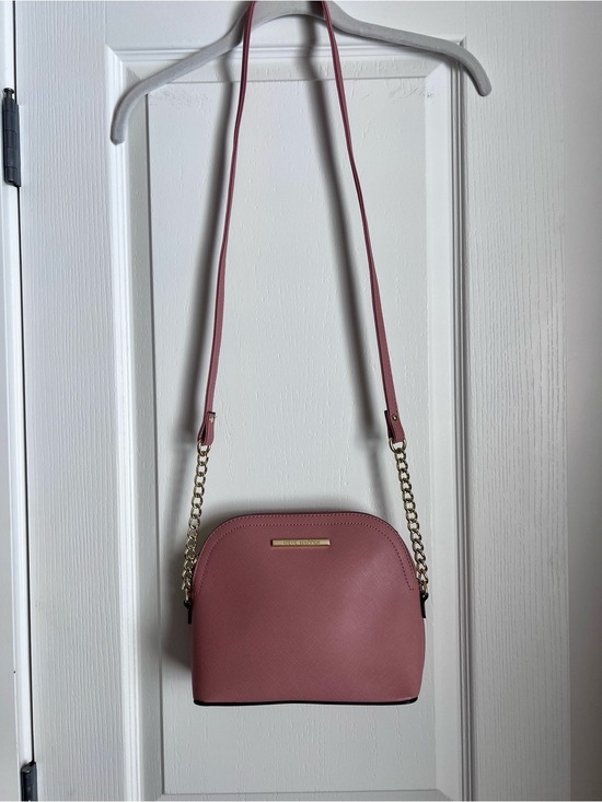 Steve Madden Handbags - Steve Madden Bjaylin Dome Crossbody Bag - Mauve Pink Gold Hardware